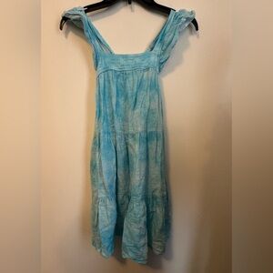 Cat & Jack maxi Light Blue Casual Dress large